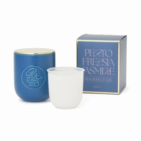 Perto Fragrance Gel Navy (Jasmine)decorative vase ,Modern Ceramic Vase for Home Decoration 