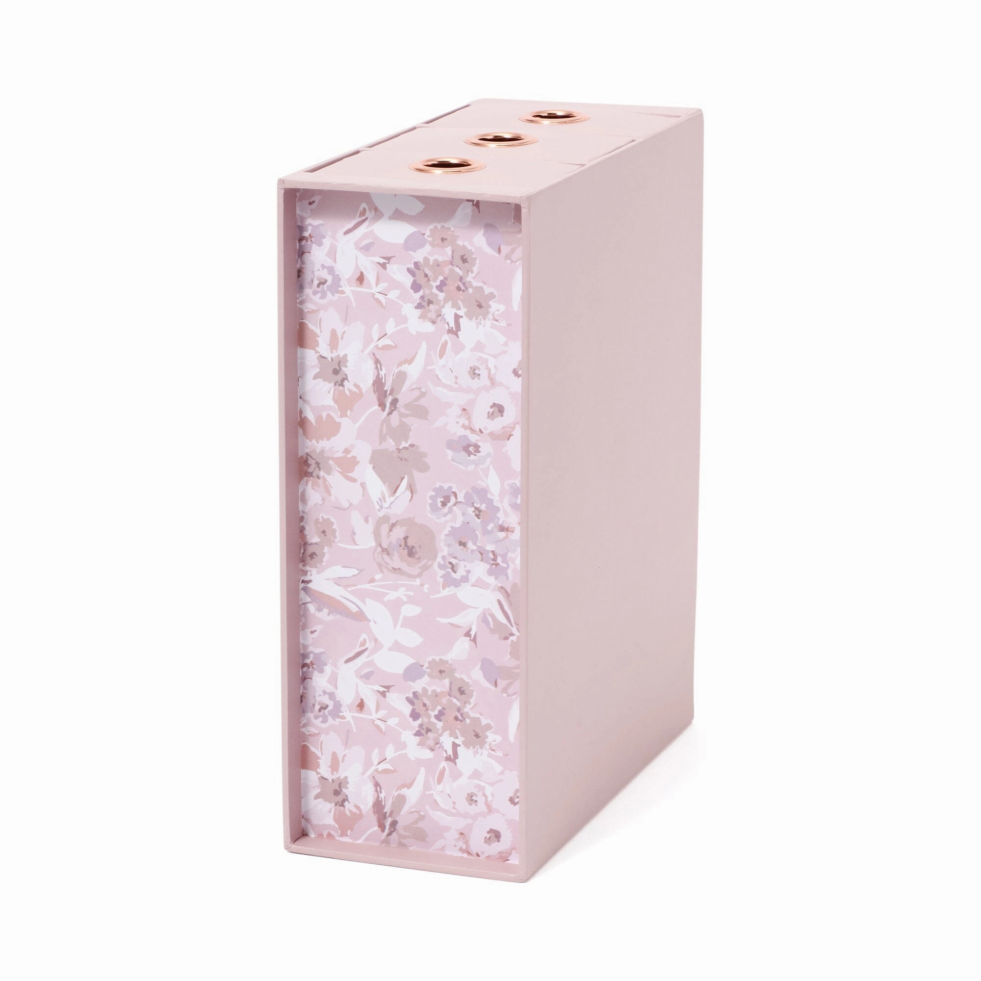 Petite 3-Drawer Chest With Pen Stand 3S Flower Pink