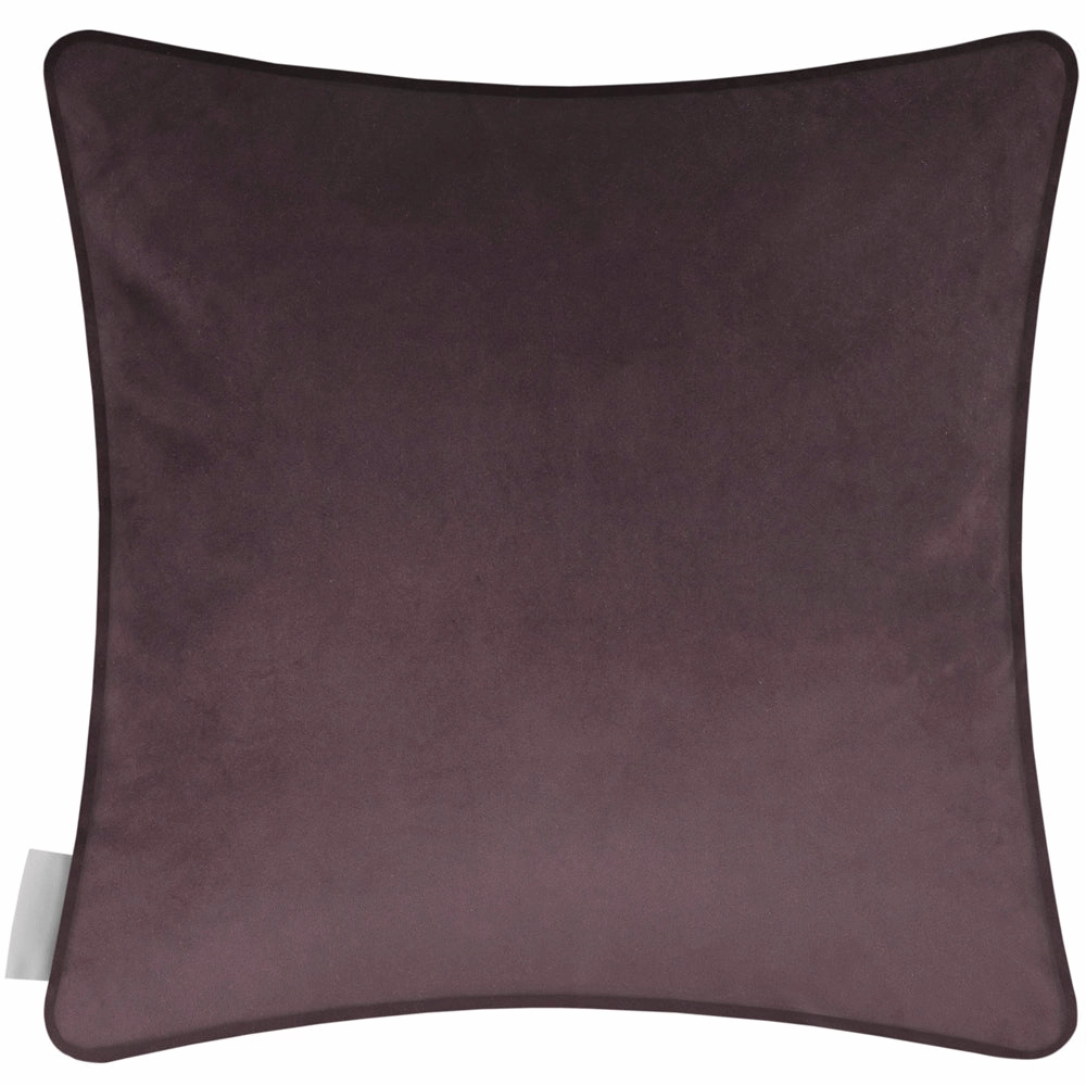 Philipa Printed Piped Cushion Viola