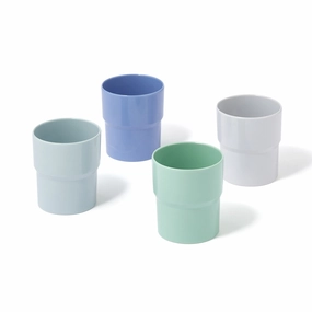 Picnic Tumbler 4P Blueglass cups ,personalized mugs 