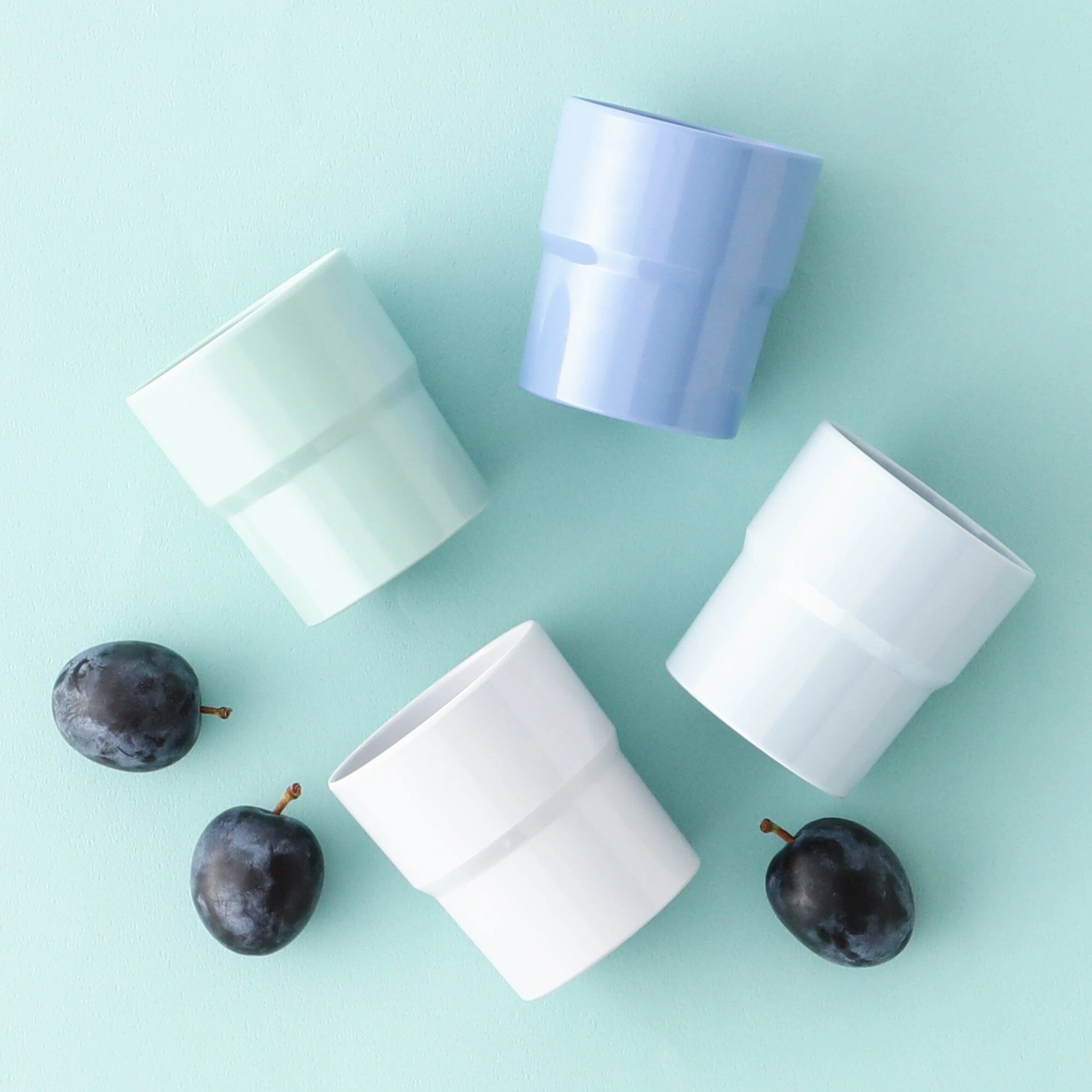 Picnic Tumbler 4P Blue