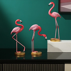 Pink Flamingo Ornamenthome decoration ,modern home decor 