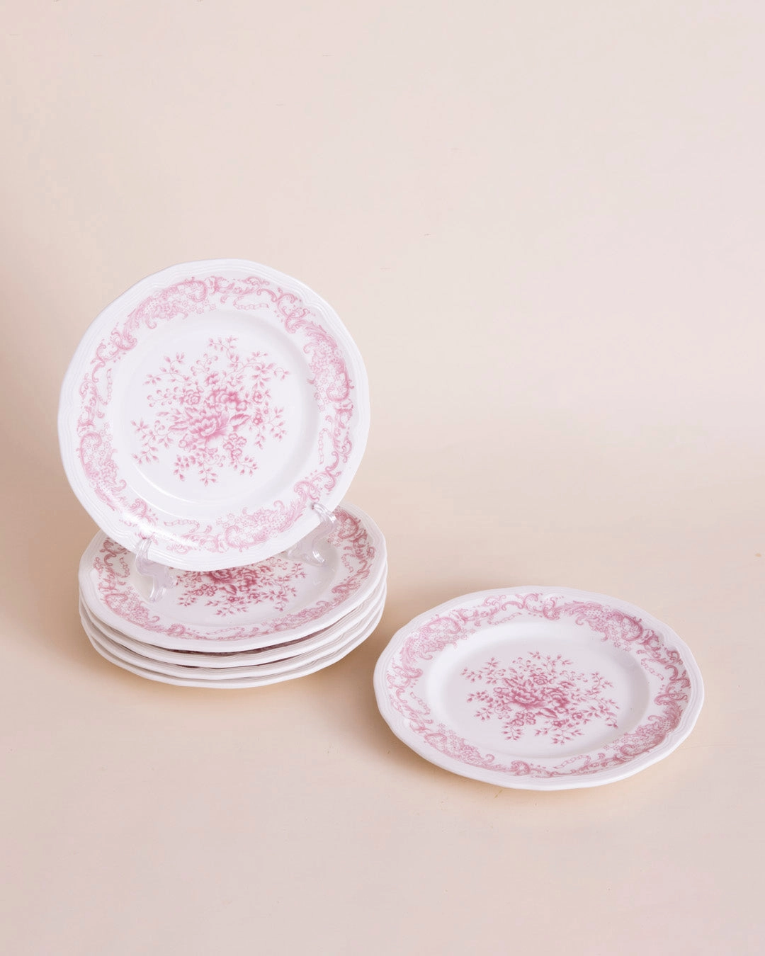 Pink Willow Quarter Plate