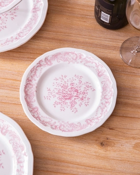 Pink Willow Quarter Platemodern kitchen decor ,kitchen dinner set ,dinnerware 