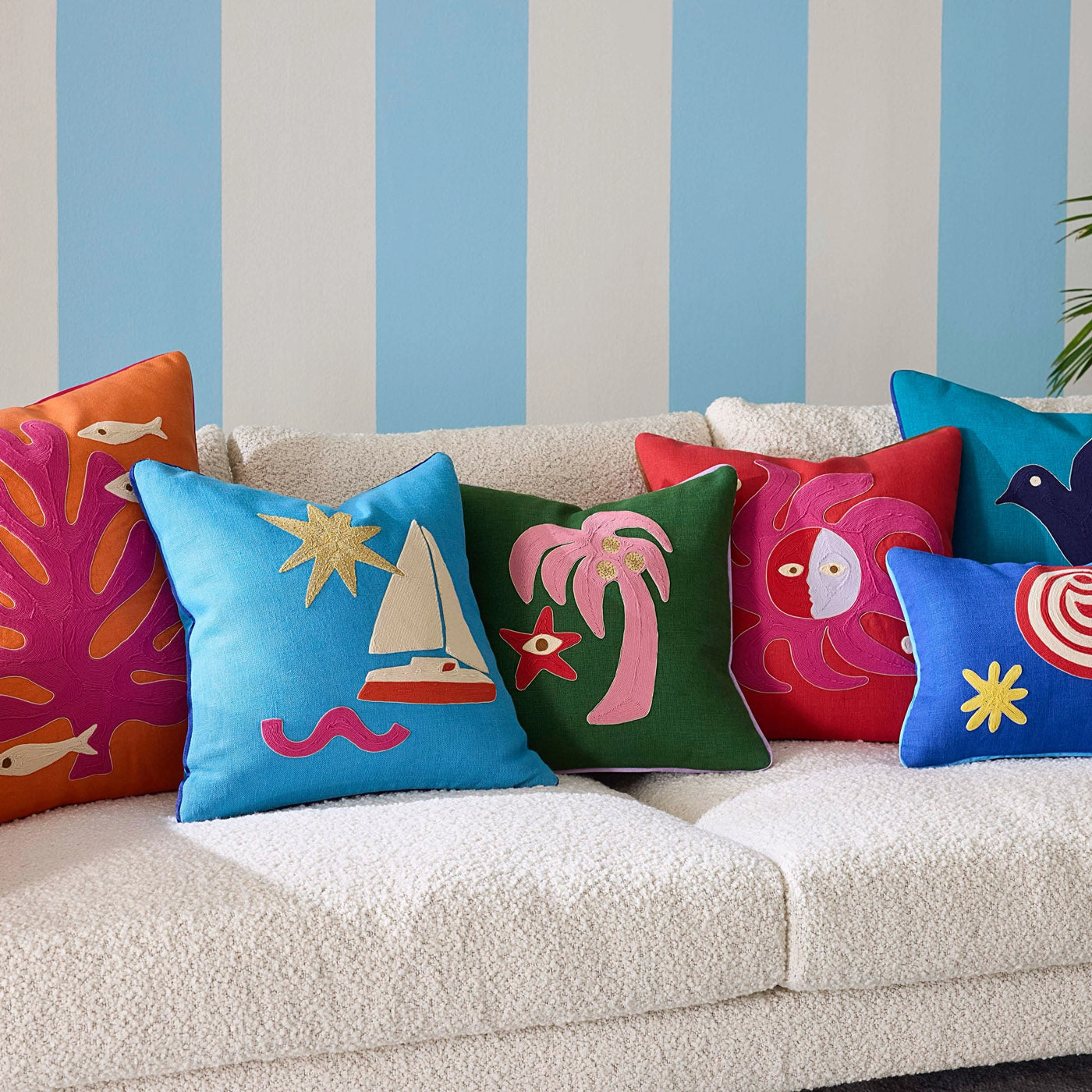 Playa Coral Pillow