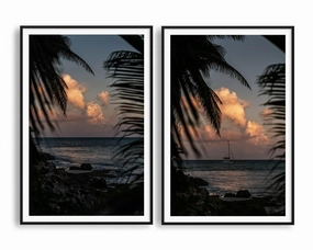 Playa Del Carmen Set INCLUDES TWO PRINTSnordic style wall decor