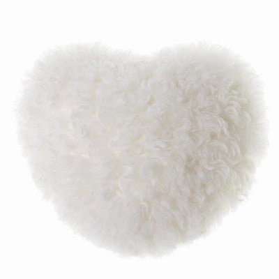 Plush Tibetan Wool Sheepskin Throw Cushion