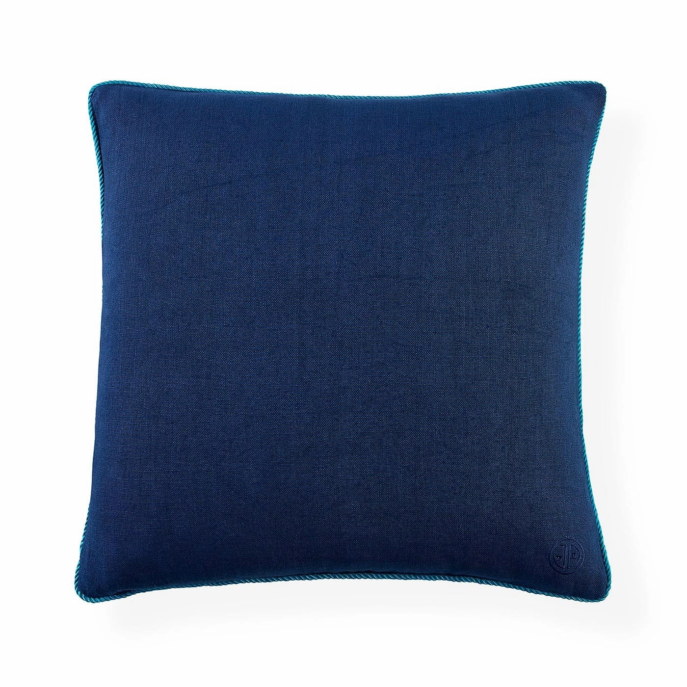 Pompidou Blue Border Pillow