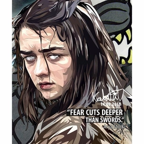 Pop Art Poster Wall Decoration Drawing Game of Thrones Arya Starkmodern abstract painting decor