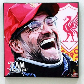 Pop Art Poster Wall Decoration Drawing Jurgen Norbert Klopp Liverpoolmodern abstract painting decor