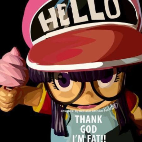 Pop Art Wall Decoration Drawing (Arale)modern abstract painting decor