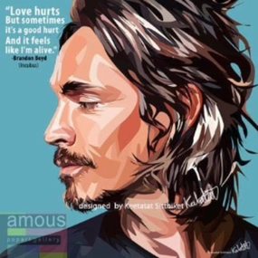 Pop Art Wall Decoration Drawing (Brandon Boyd) modern abstract painting decor