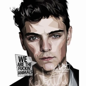 Pop Art Wall Decoration Drawing (Martin Garrix) modern abstract painting decor
