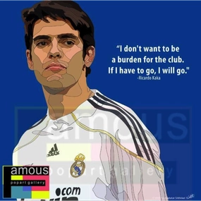 Pop Art Wall Decoration Drawing (Ricardo Kaka)modern abstract painting decor