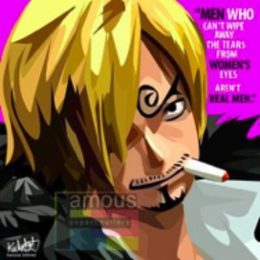 Pop Art Wall Decoration Drawing (Sanji)modern abstract painting decor