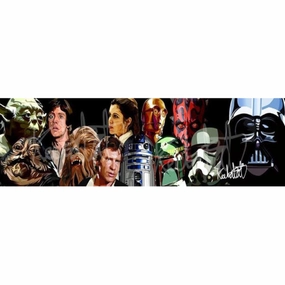 Pop Art Wall Decoration Drawing (Star Wars Set 4pcs)  modern abstract painting decor