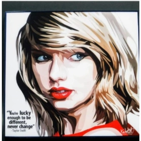 Pop Art Wall Decoration Drawing (Taylor Swift) modern abstract painting decor