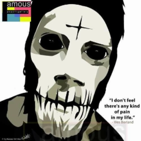 Pop Art Wall Decoration Drawing (Wes Borland) modern abstract painting decor