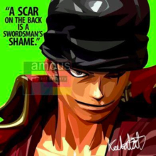 Pop Art Wall Decoration Drawing (Zoro 2) modern abstract painting decor