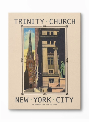 Postcard from New York, Canvasindoor decorative canvas print