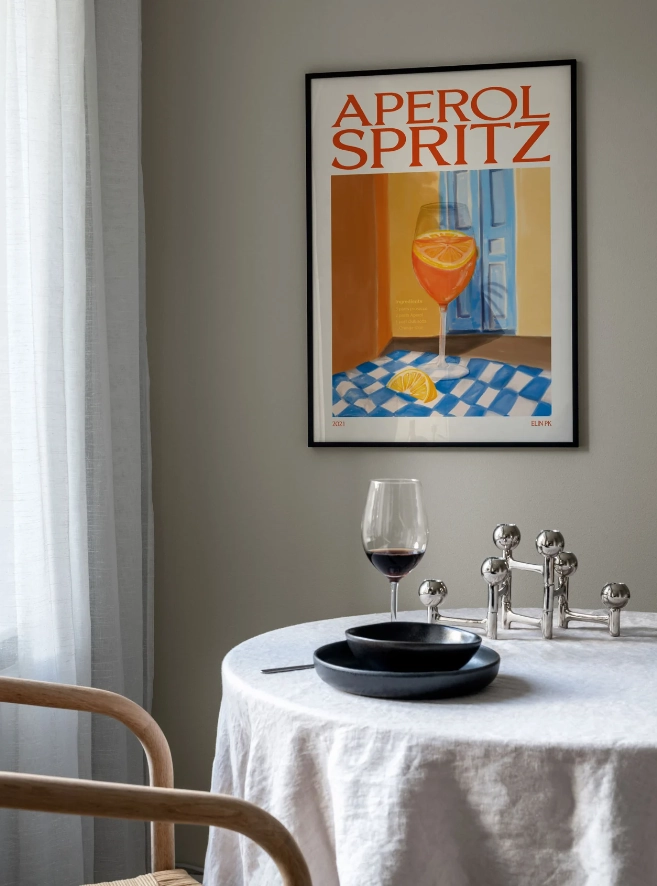 Poster Hub - Aperol Art Framed