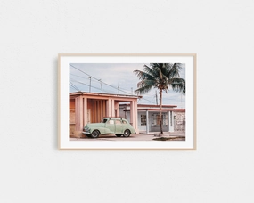 Poster Hub - Havana Street Art Framednordic style wall decor