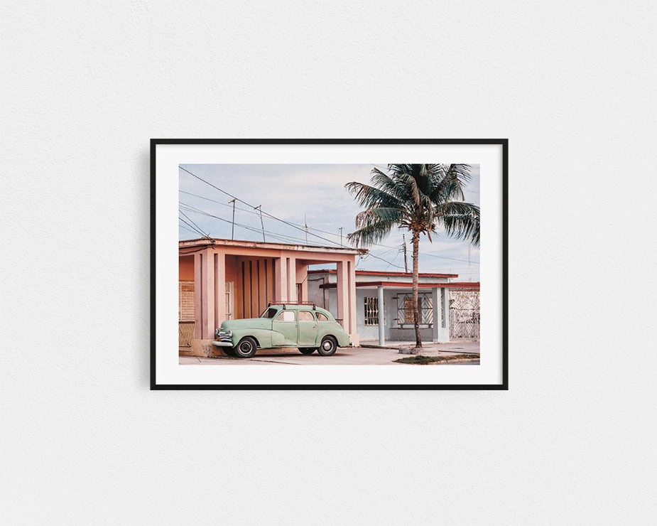 Poster Hub - Havana Street Art Framed