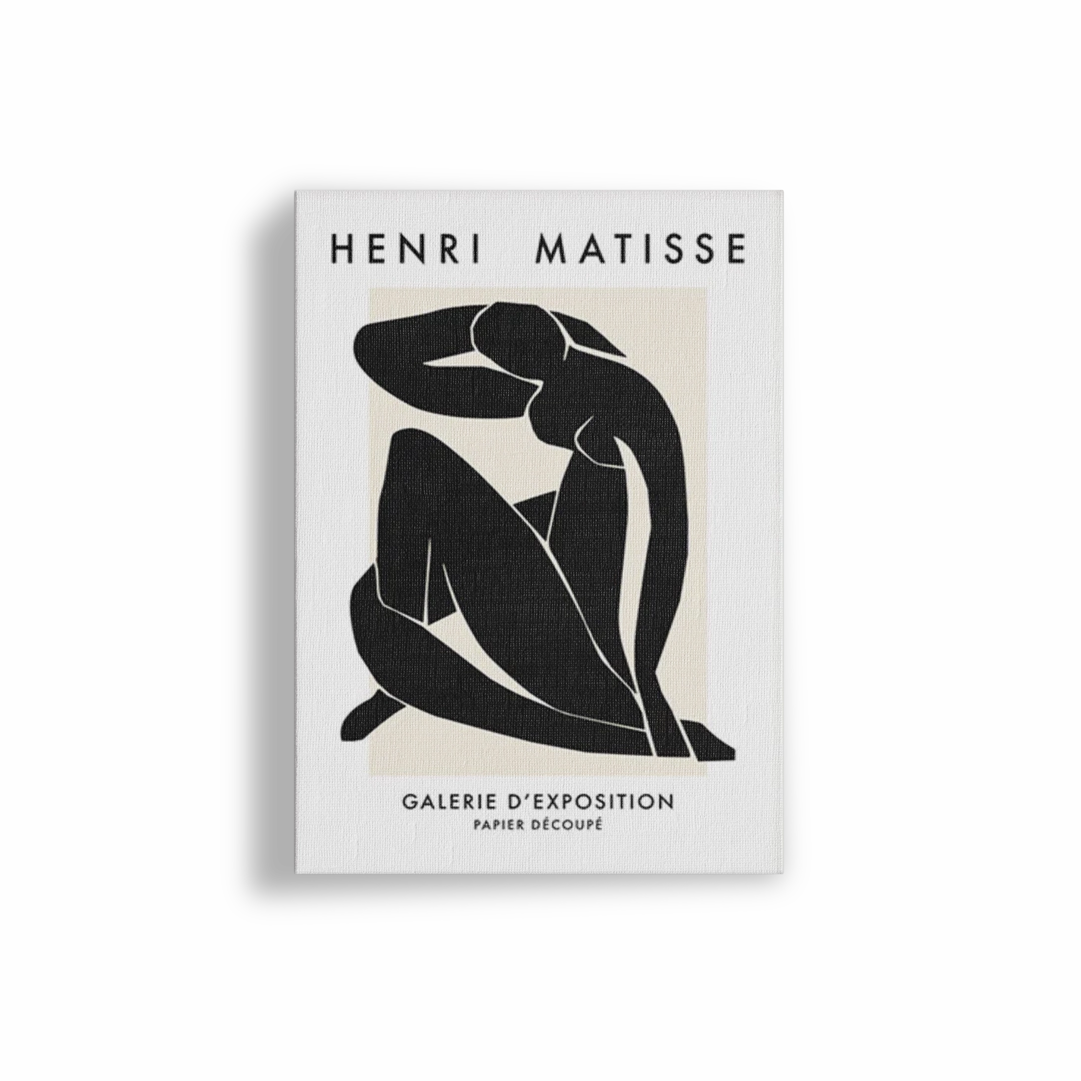 Poster Hub - Henri Mattisse Noir Art Framed
