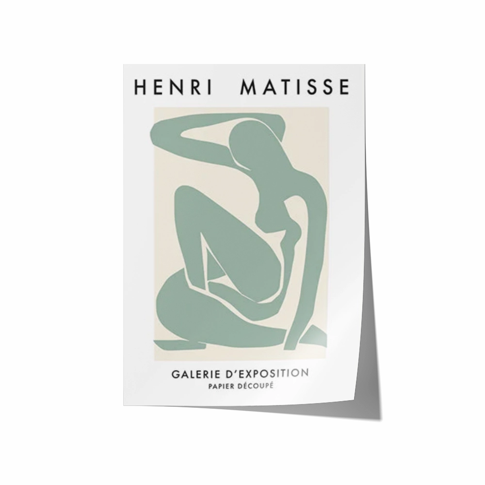 Poster Hub - Henri Mattisse Verte Art Framed