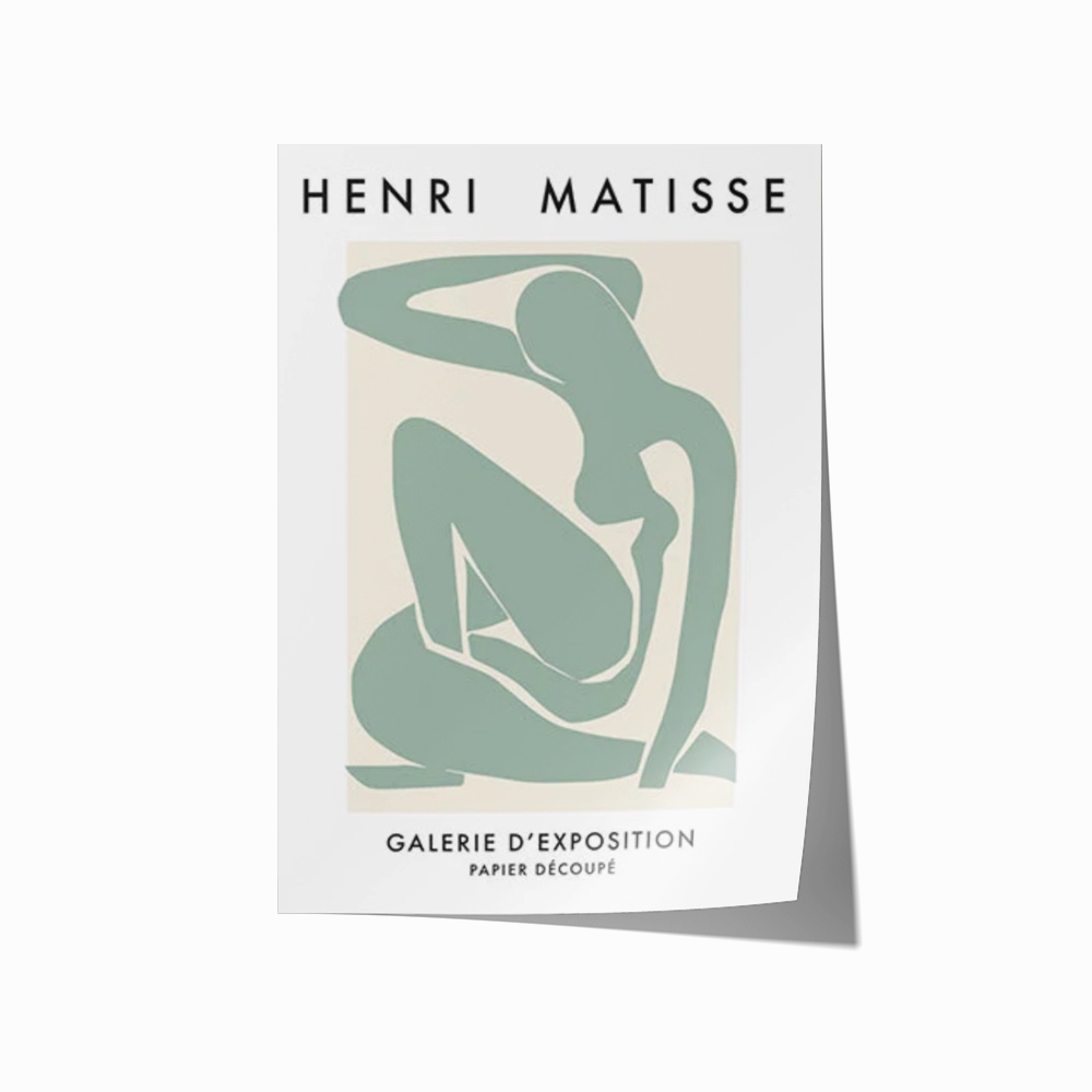 Poster Hub - Henri Mattisse Verte Art Framed