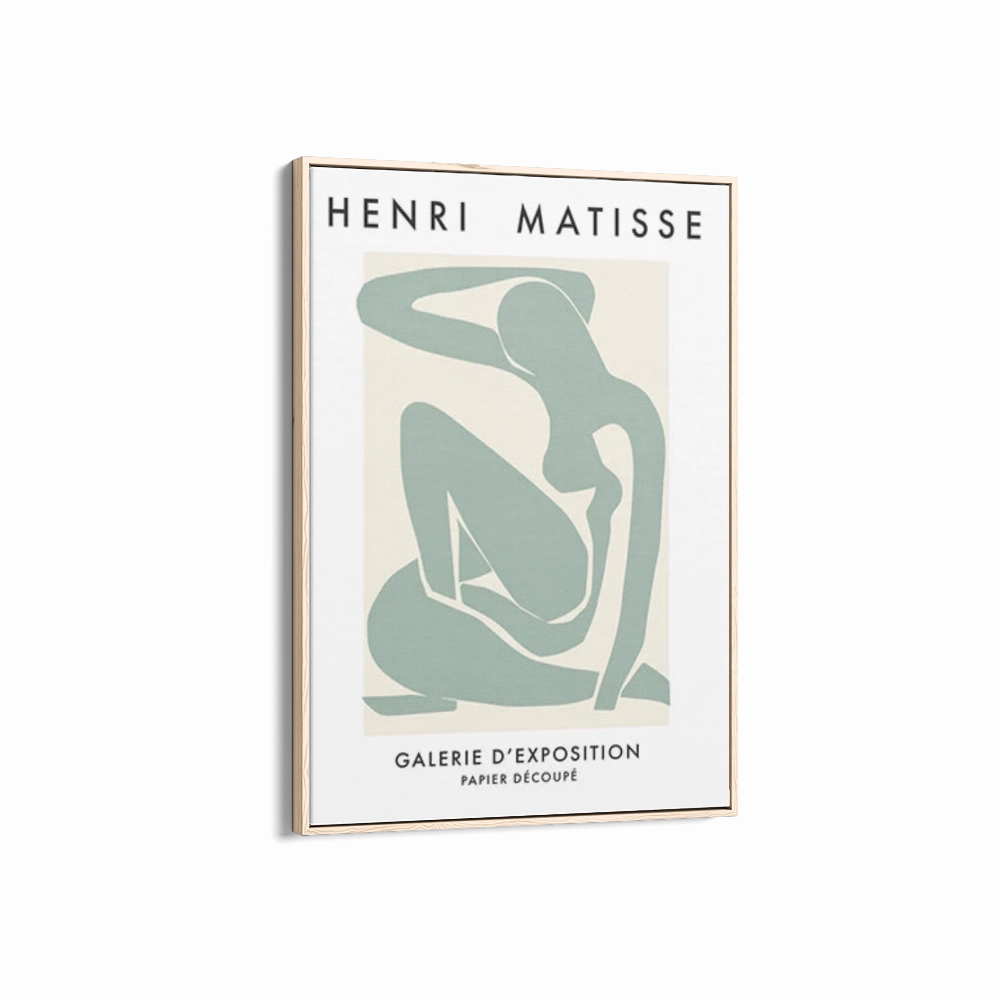 Poster Hub - Henri Mattisse Verte Art Framed