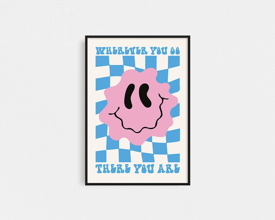 Poster Hub - Here You Aremodern abstract painting decor