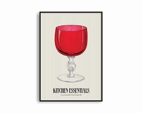 Poster Hub - Ornamental Goblet Postermodern abstract painting decor