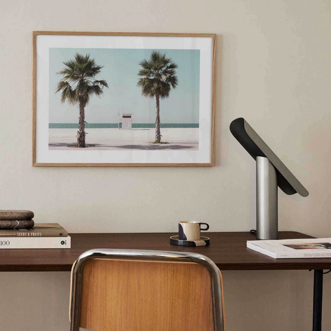 Poster Hub - Perfect Beach Art Framed