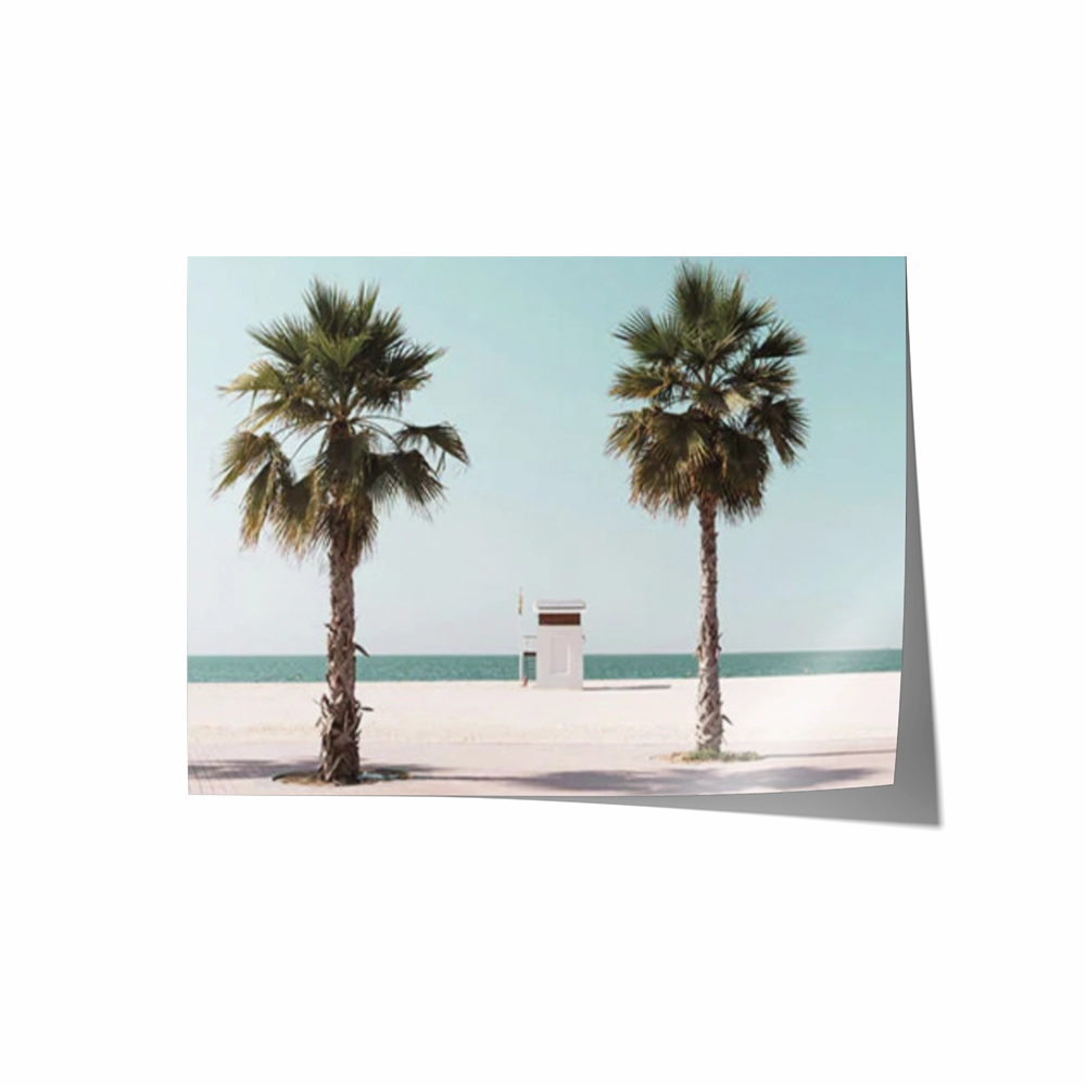 Poster Hub - Perfect Beach Art Framed
