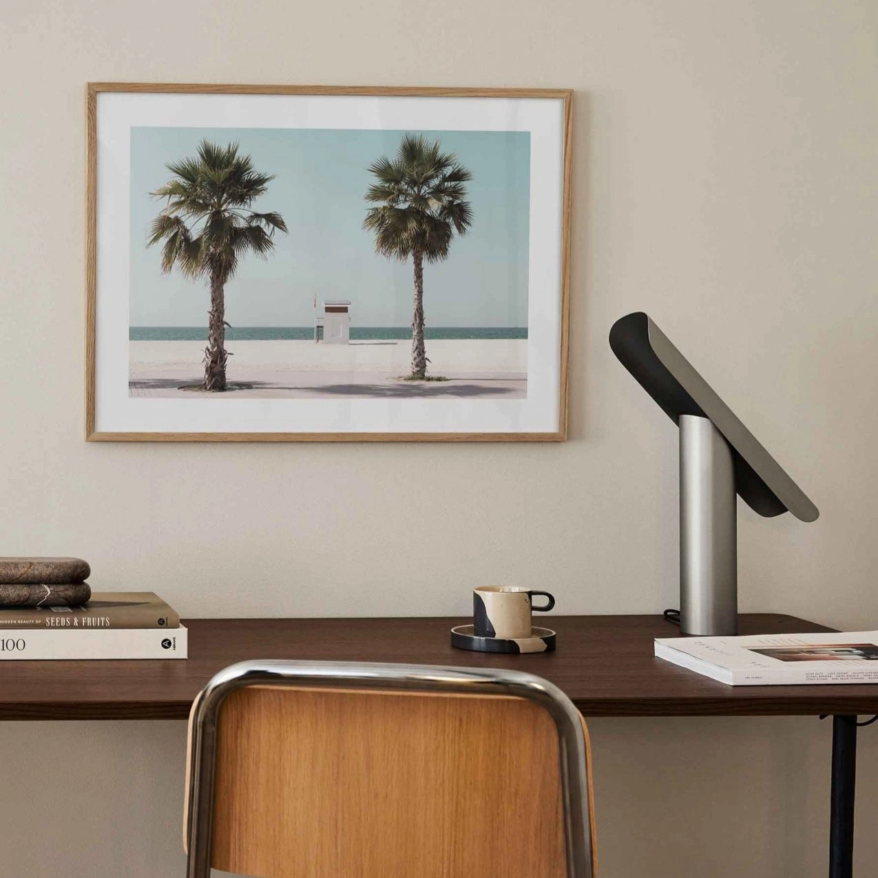 Poster Hub - Perfect Beach Art Framed