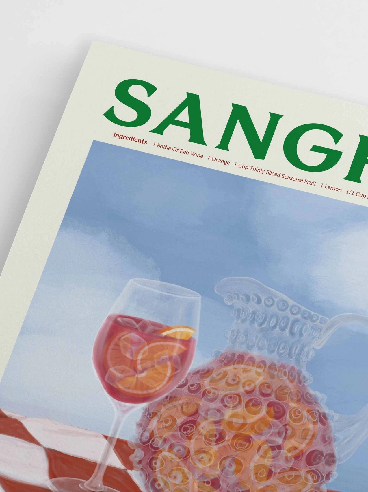 Poster Hub - Sangria Drink