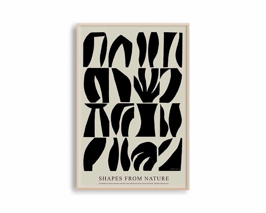 Poster Hub - Shapes From Nature