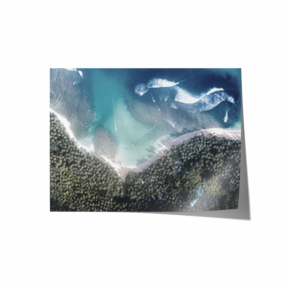 Poster Hub - The Beach Art Framed