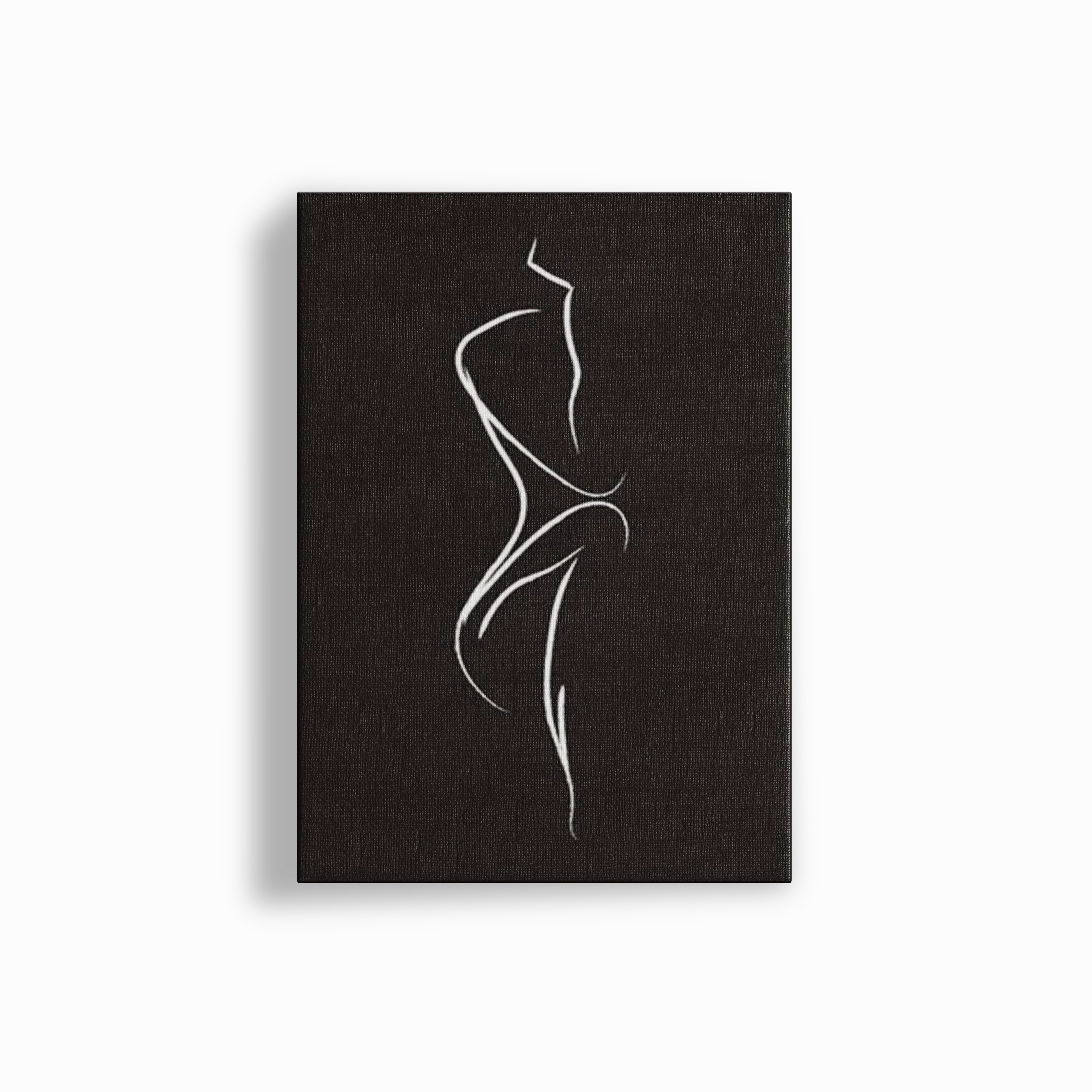 Poster Hub - Thinking Line Art Framed