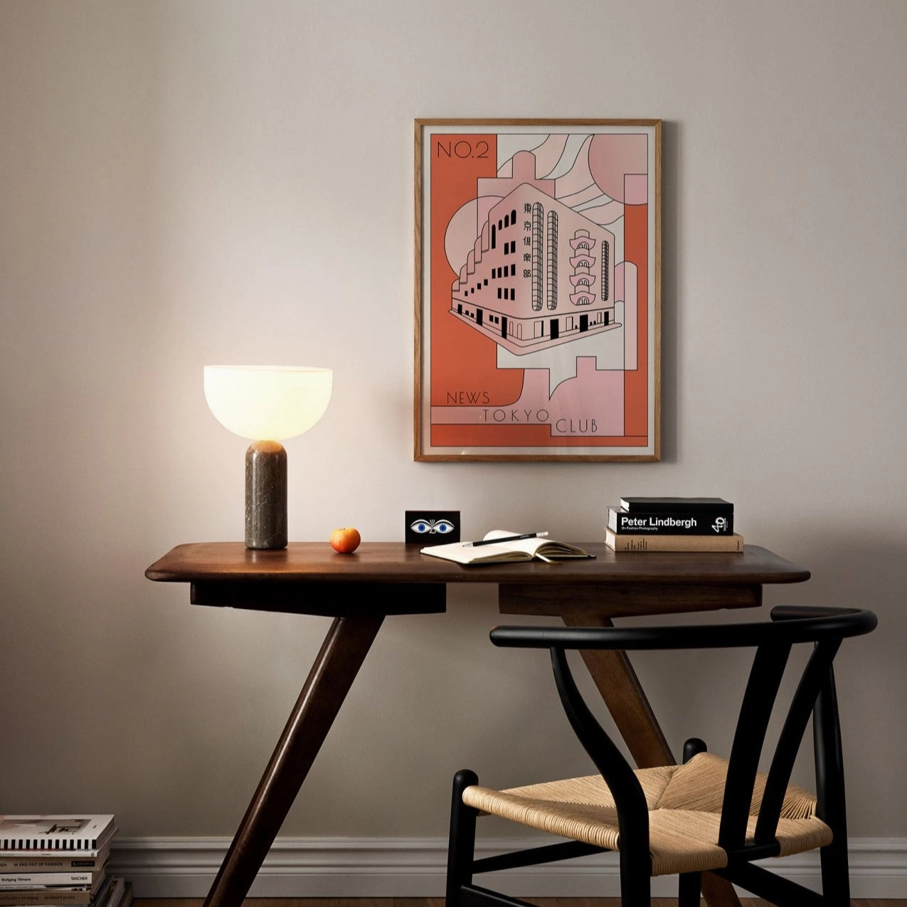 Poster Hub - Tokyo News Club Art Framed