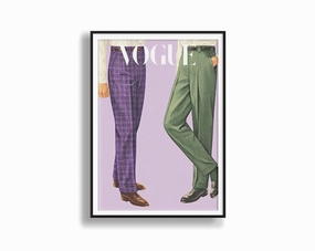 Poster Hub - Vogue Men Issuemodern abstract painting decor