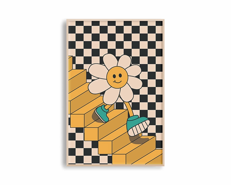 Poster Hub - Walking Flower