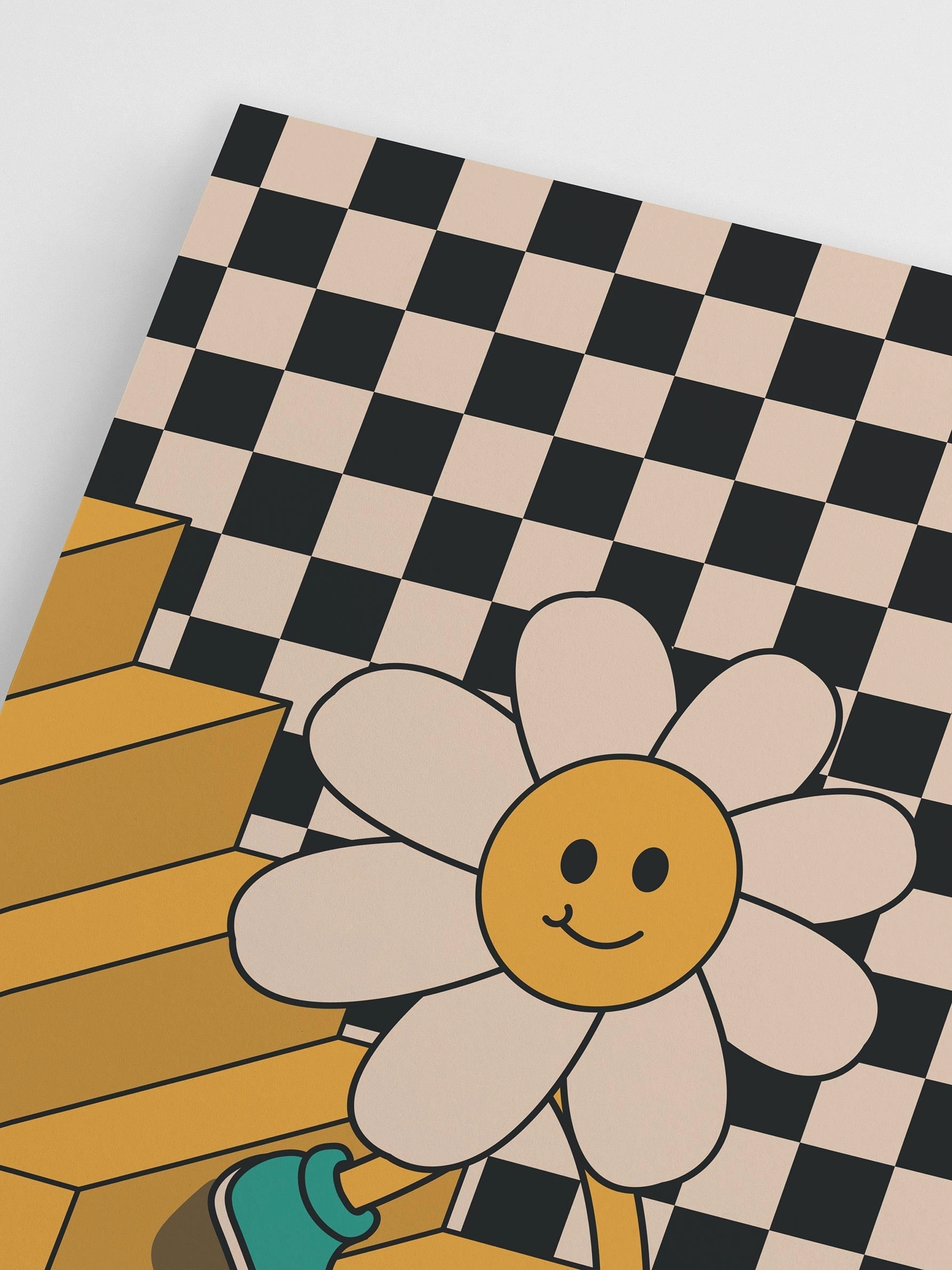 Poster Hub - Walking Flower