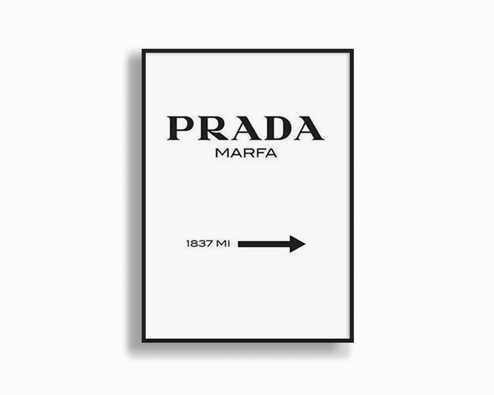 PRADA MARFA VERTICALnordic style wall decor