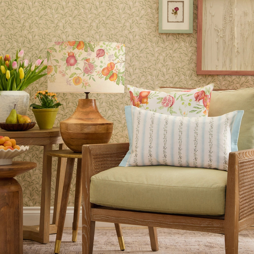 Primavera Printed Cushion Sky