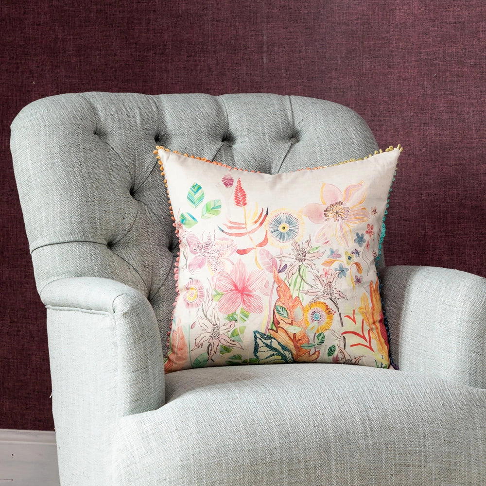 Primrose Printed Feather Cushion Linenbedding sets ,throw blankets 