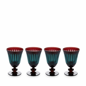 Prism Wine Glasses - Bordeaux (Set of 4)glass cups ,personalized mugs 