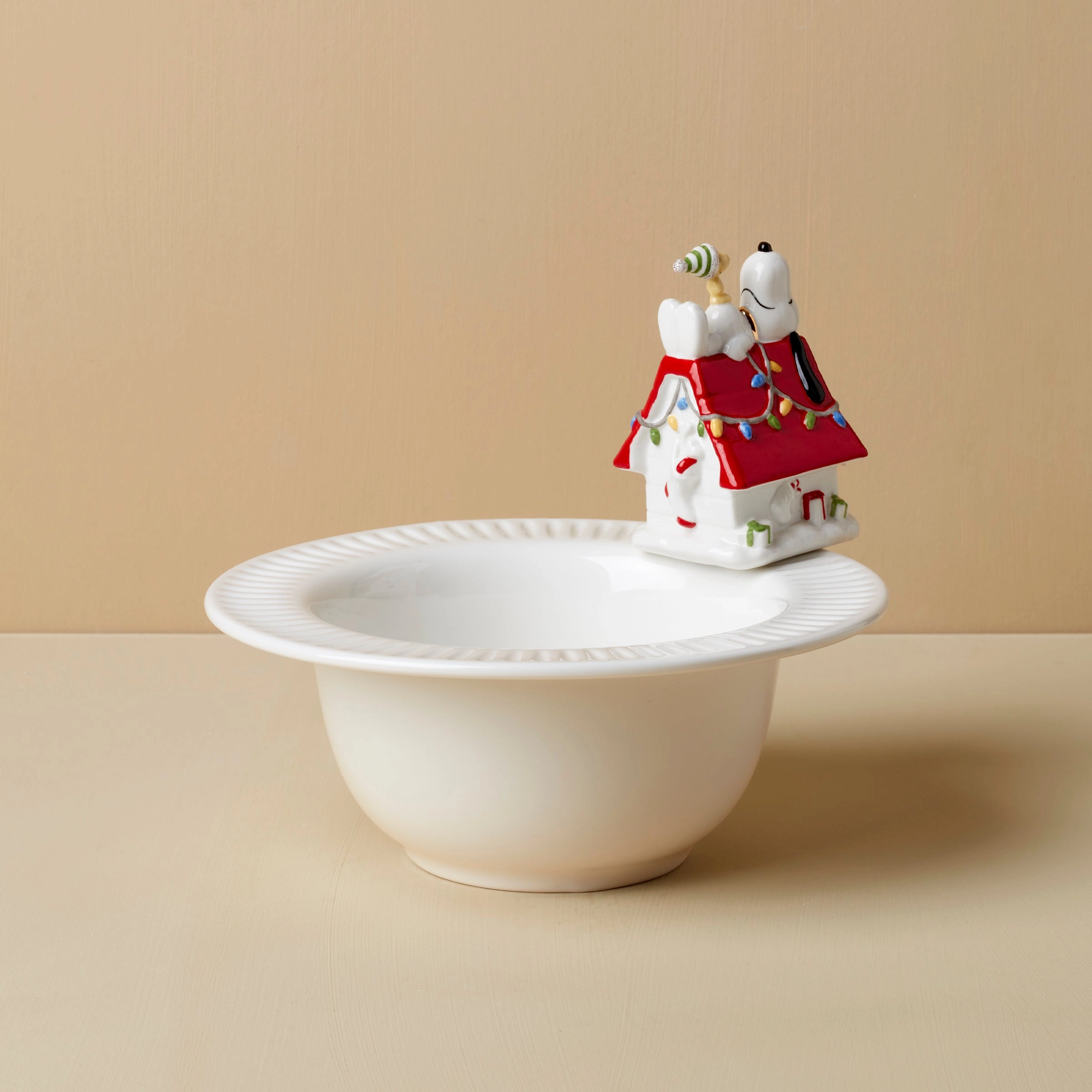 Profile Charm Bowl With Snoopy Popper
