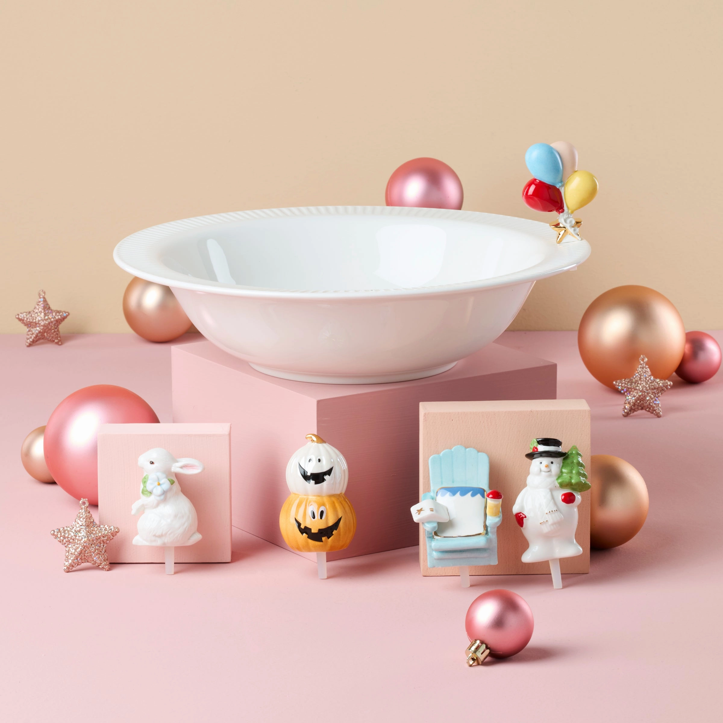 Profile Poppers Bowl With Balloon Popper